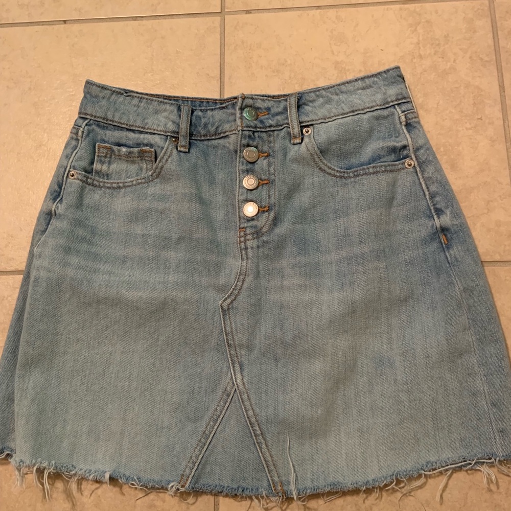 Denim skirt